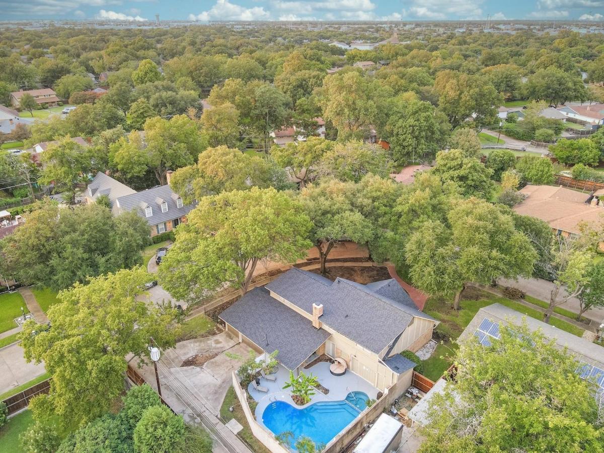 Stunning 5Br 2Ba Holiday Home With Private Pool And Cinema Dallas Exterior foto
