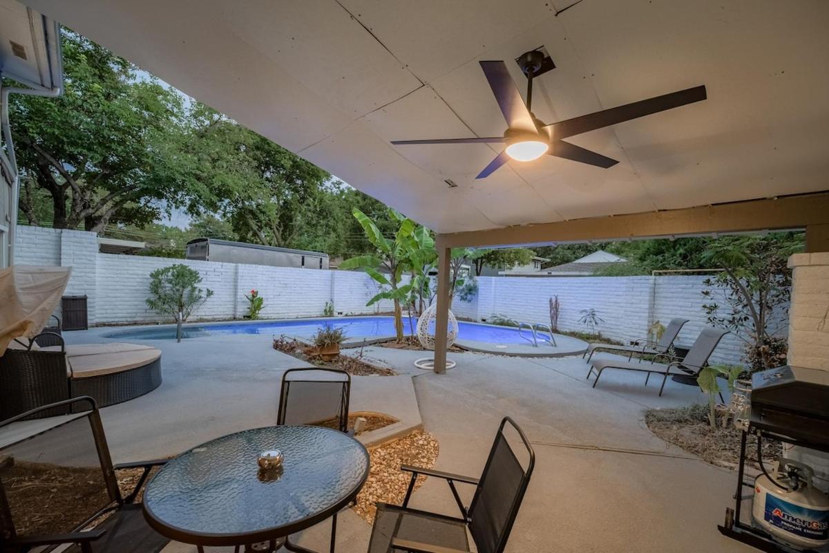Stunning 5Br 2Ba Holiday Home With Private Pool And Cinema Dallas Exterior foto