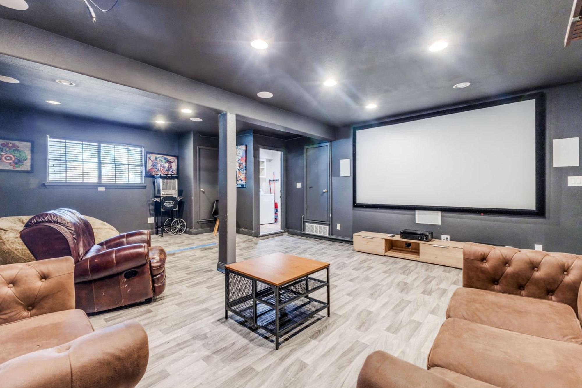 Stunning 5Br 2Ba Holiday Home With Private Pool And Cinema Dallas Exterior foto